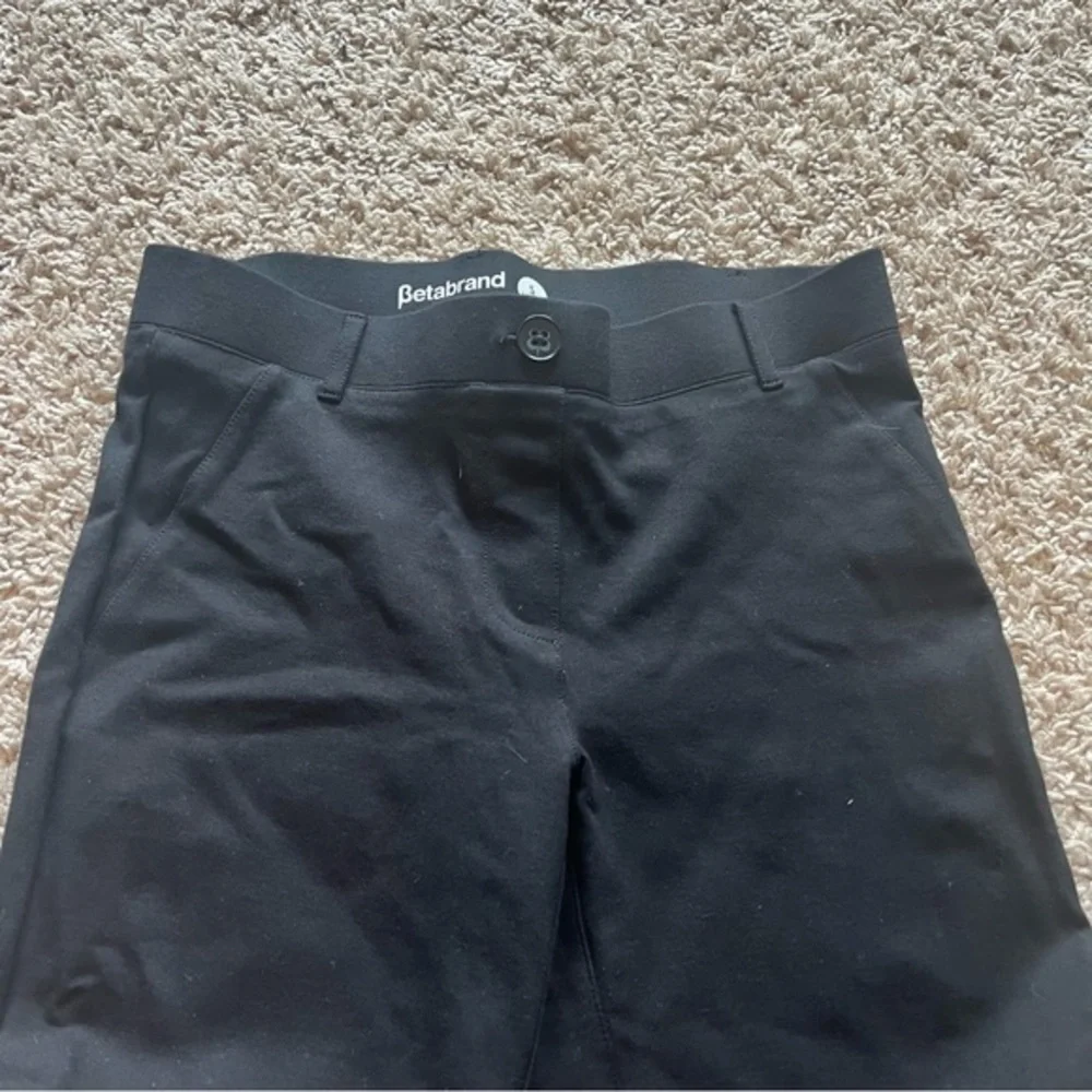 Betabrand black versatile pants
